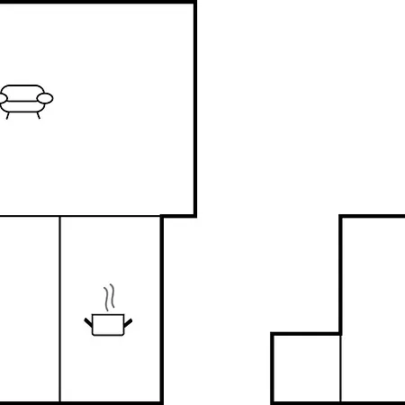 1 Bedroom Beautiful In Casa de Férias
